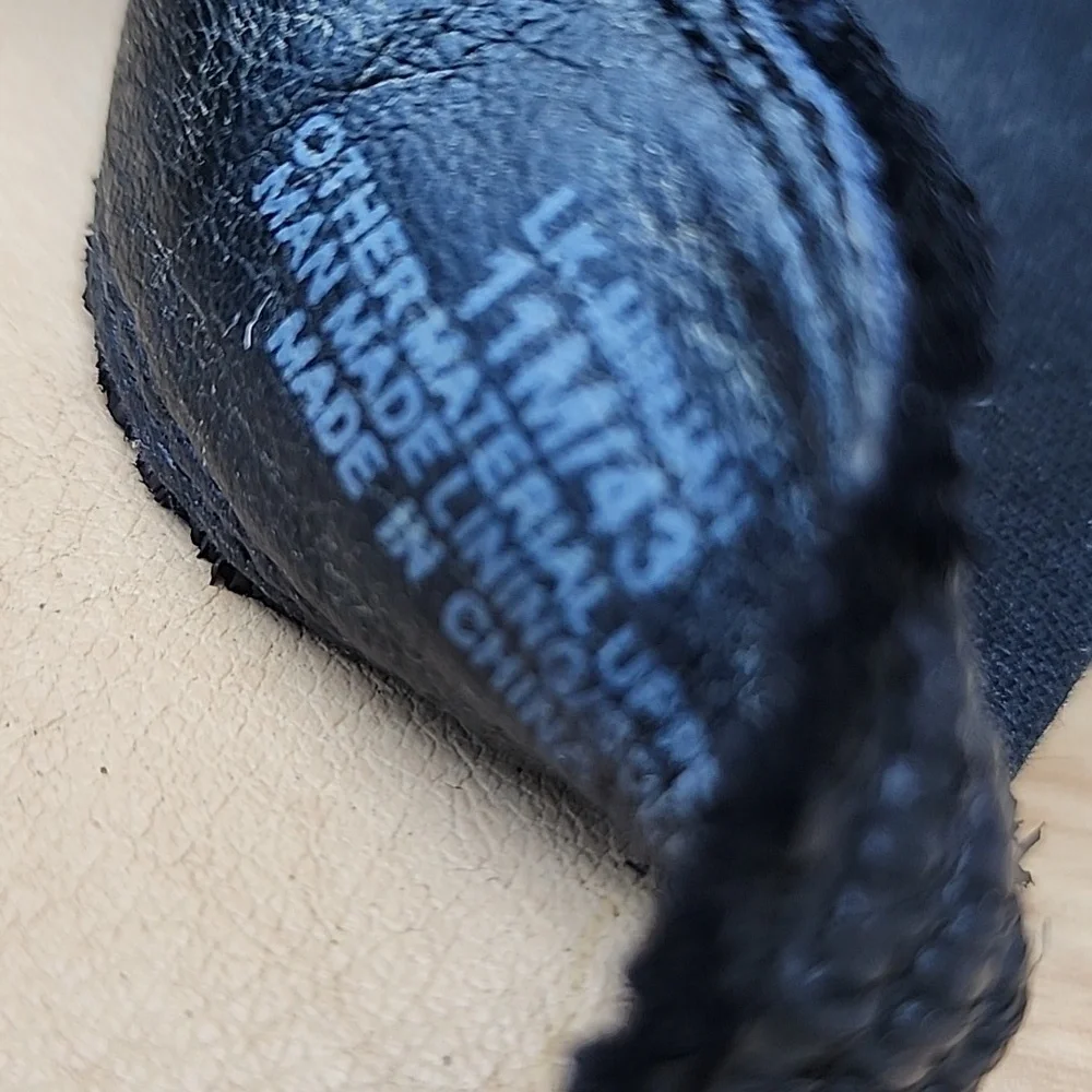 Lucky Brand Minjah Espadrille Jute-Wrapped Wedge Sandal Latte Black Platforms 11
